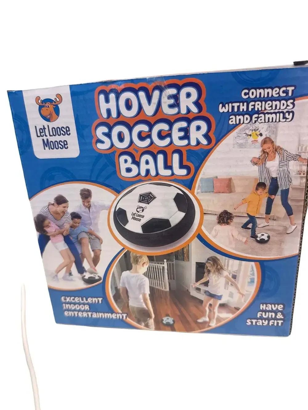 Let Loose Moose Hover Soccer Ball Indoor Toy